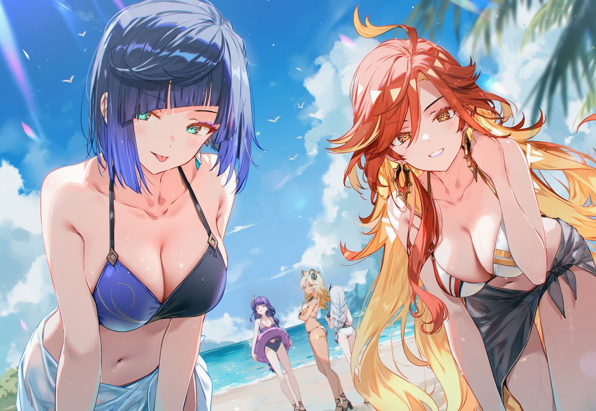 TheMallowkitSFW's tweet image. Raiden Shogun -雷電将軍
Shenhe - 申鶴
Xilonen - シーロネン
Yelan - 夜蘭
Mavuika - マウイカ
#GenshinImpact #原神