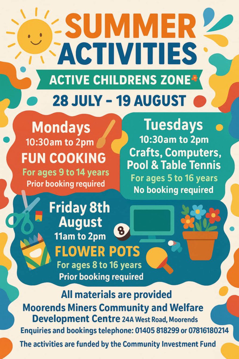 Great summer actives for children &amp; Young people #YoungPeople #SummerFun <a href="/SusanJDurant/">Susan Durant</a> <a href="/MyDoncaster/">City of Doncaster Council</a>
