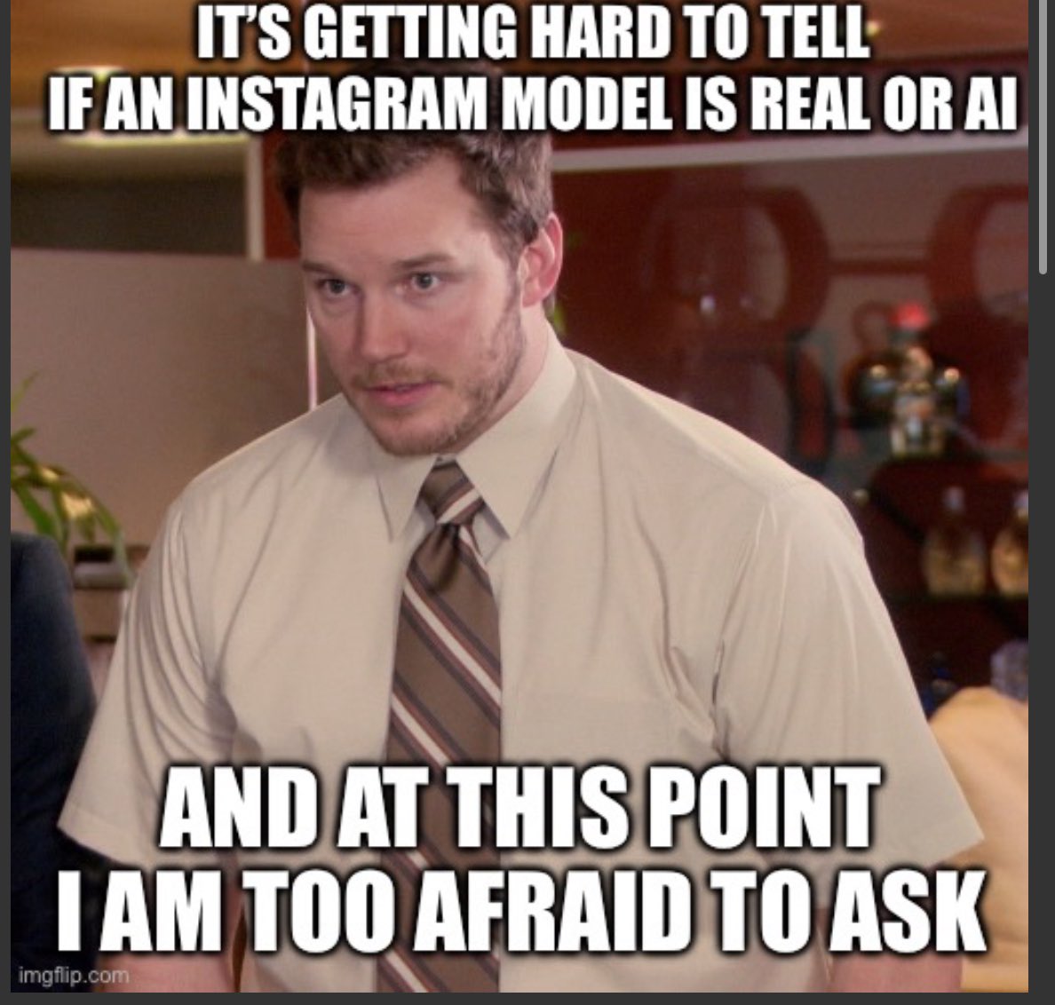 Please tell me it’s not just me.