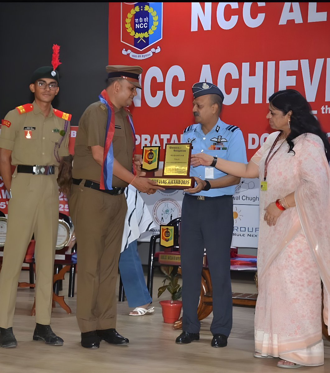 DTU wins the NCC Achiever’s Award 2025!
Honoured as the Most Active Senior Division Institution.

Credit to Hon. VC Col. (Prof.) Prateek Sharma &amp; ANO Lt. (Dr.) Raghvendra Gautam.

#DTUNCC #NCCAchieversAward #DGNCC #1DAS