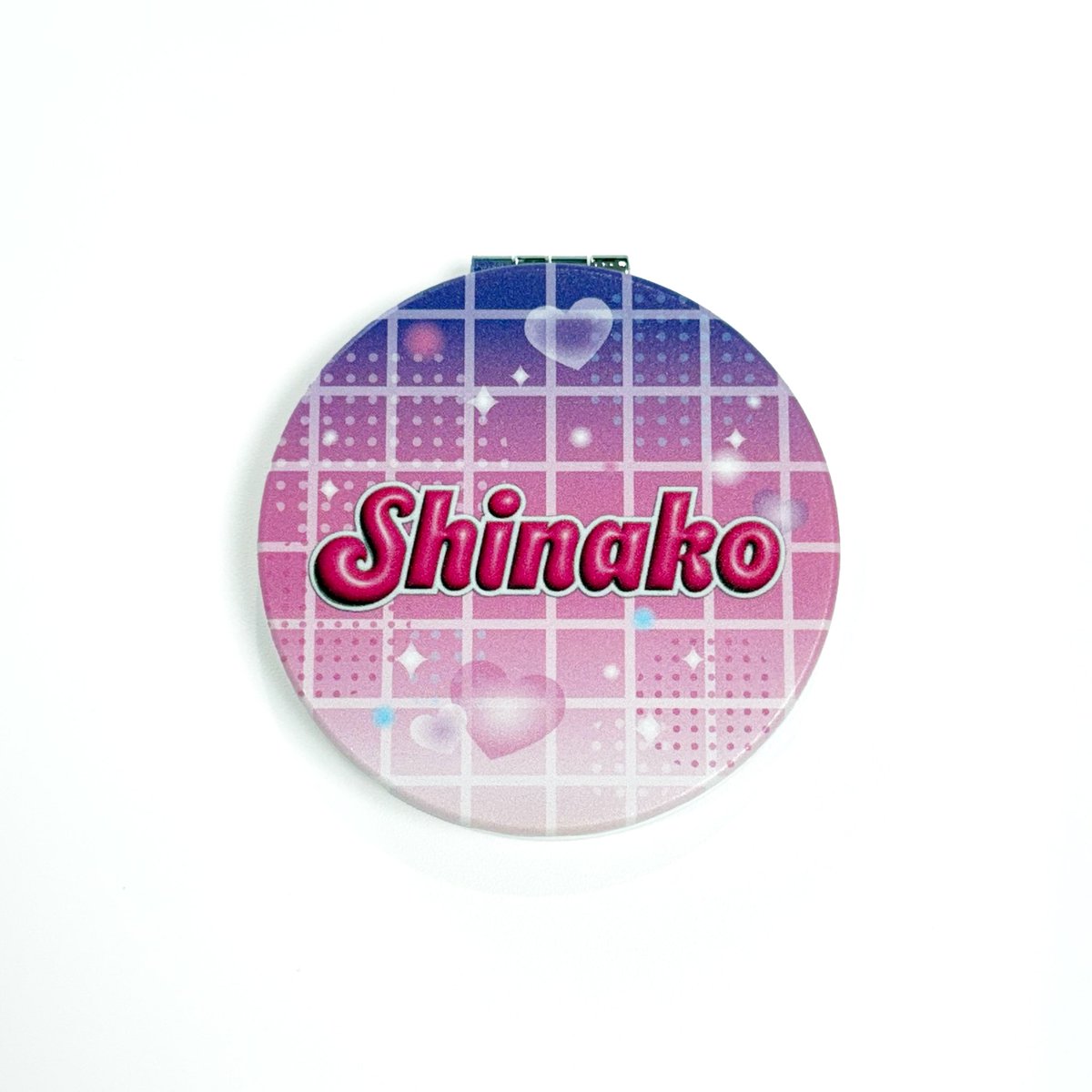 商品紹介📢】 コンパクトミラー ￥1,320(税込) 表面はしなこちゃん描き