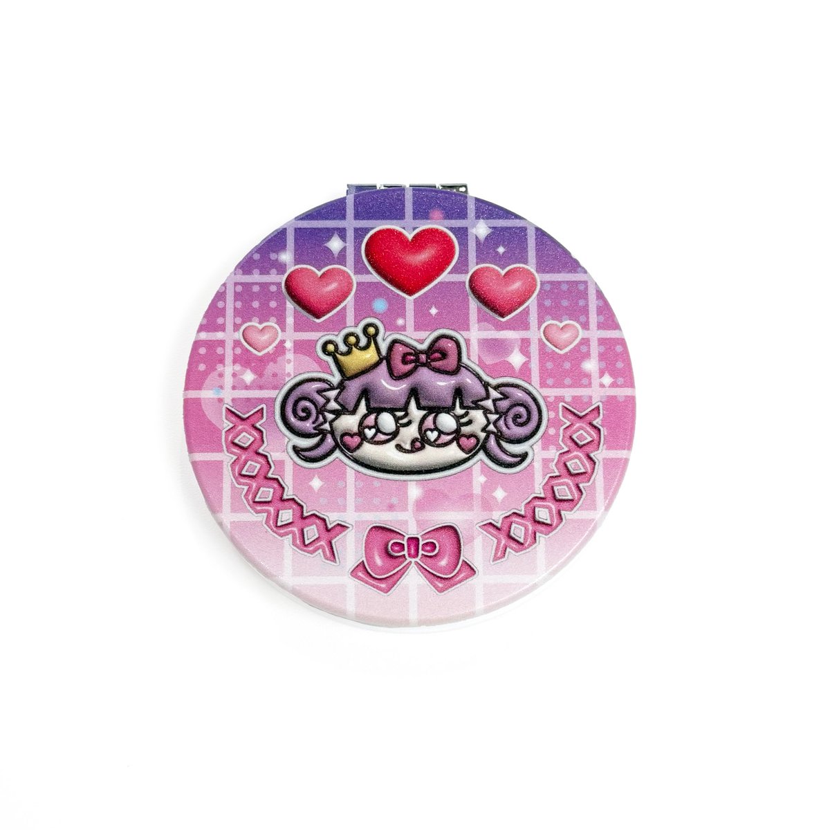 なこ様☆専用ページ 商品紹介📢】 コンパクトミラー ￥1,320(税込) 表面はしなこちゃん描き