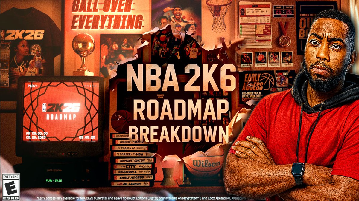 RjwattsTv's tweet image. 🔥 TOMORROW
The official NBA 2K26 MyTEAM Roadmap Breakdown drops. Catch it on YT! @ 9

🎥 YouTube: youtube.com/@RjWatts
#NBA2K26 #MyTEAM #2KGrind #2kcommunity #NBA2k26Myteam