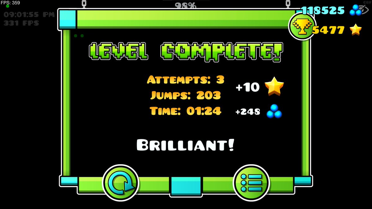 NordstromUSA's tweet image. sevvend clubstep 100% fluke from 63 world record and third victor i think and also best level in the game