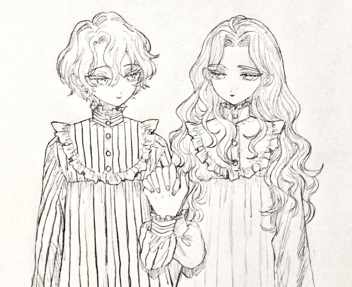 na__nya7's tweet image. ふたりでひとつ　魂の双子