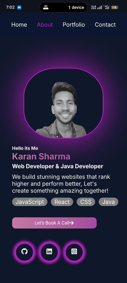 imksh_3's tweet photo. Just launched my personal portfolio website built with React!
Showcasing my projects, skills, and passion for web development.

🔗 https://t.co/MFQN3lHNa7

#ReactJS #Portfolio #WebDevelopment #Frontend #JavaScrip https://t.co/Ch2RRrMHgq
