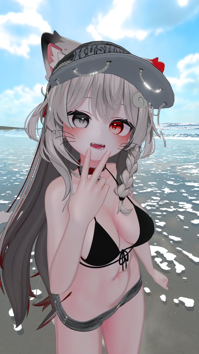 VRC_Rimui's tweet image. 와 바다다!!!