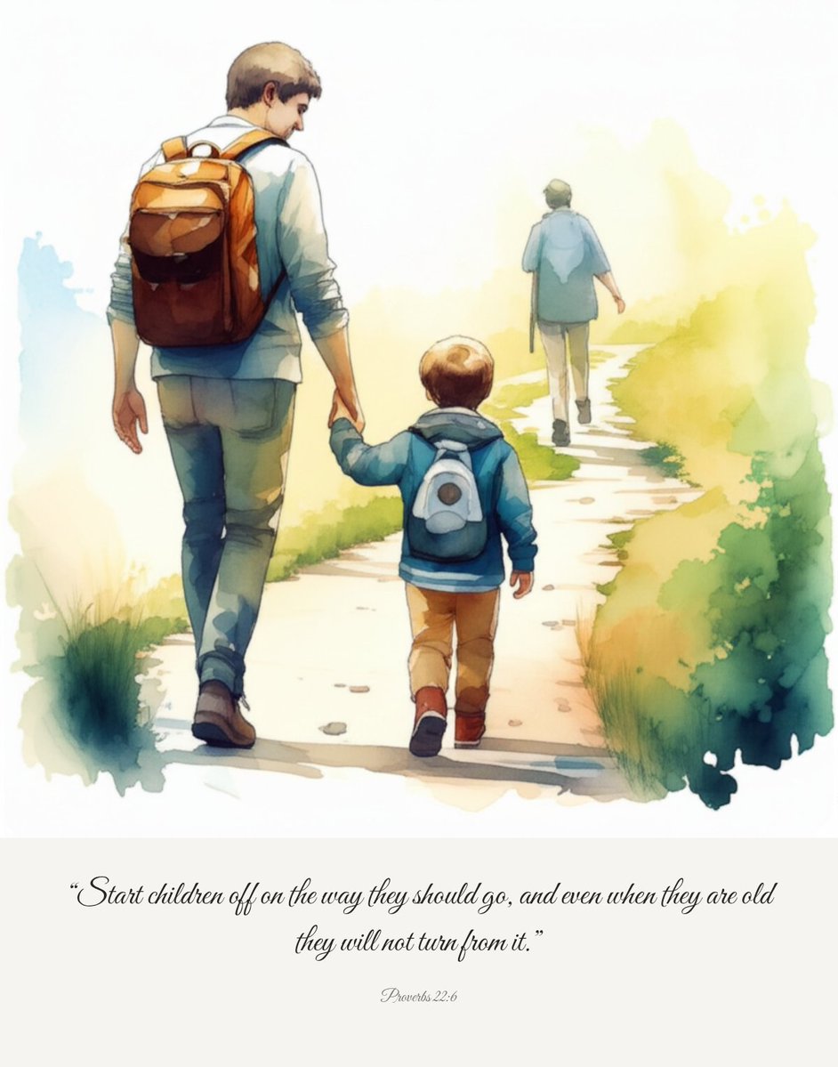 bigbirdart's tweet image. “Start children off on the way they should go, and even when they are old they will not turn from it.”
Proverbs 22:6