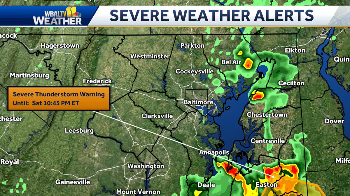 AvaWBAL's tweet image. Severe weather alerts now in effect. Track the storms here: wbaltv.com/weather/radar @wbaltv11 @wbalradio