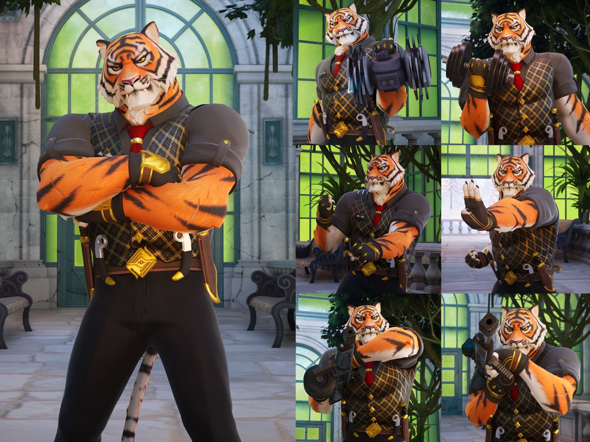 “This tiger ain’t come to play”
Oscar 🐅🧡🔪

#Fortnite #Fortography #FortniteOscar