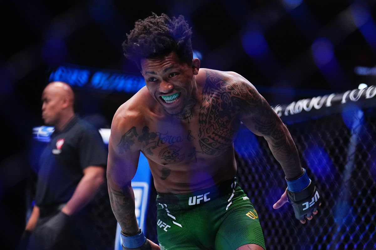 LowKickBr's tweet image. VINICIUS. LOKDOG.
personalidade do Octógono, mãos pesadas, boa movimentação e bom grappling, Vinícius tem tudo pra se tornar um grande nome nesse Peso Galo envelhecido.
ele e o Felipe Lima são o futuro do Brasil nessa divisão
#UFC318 #UFCBR