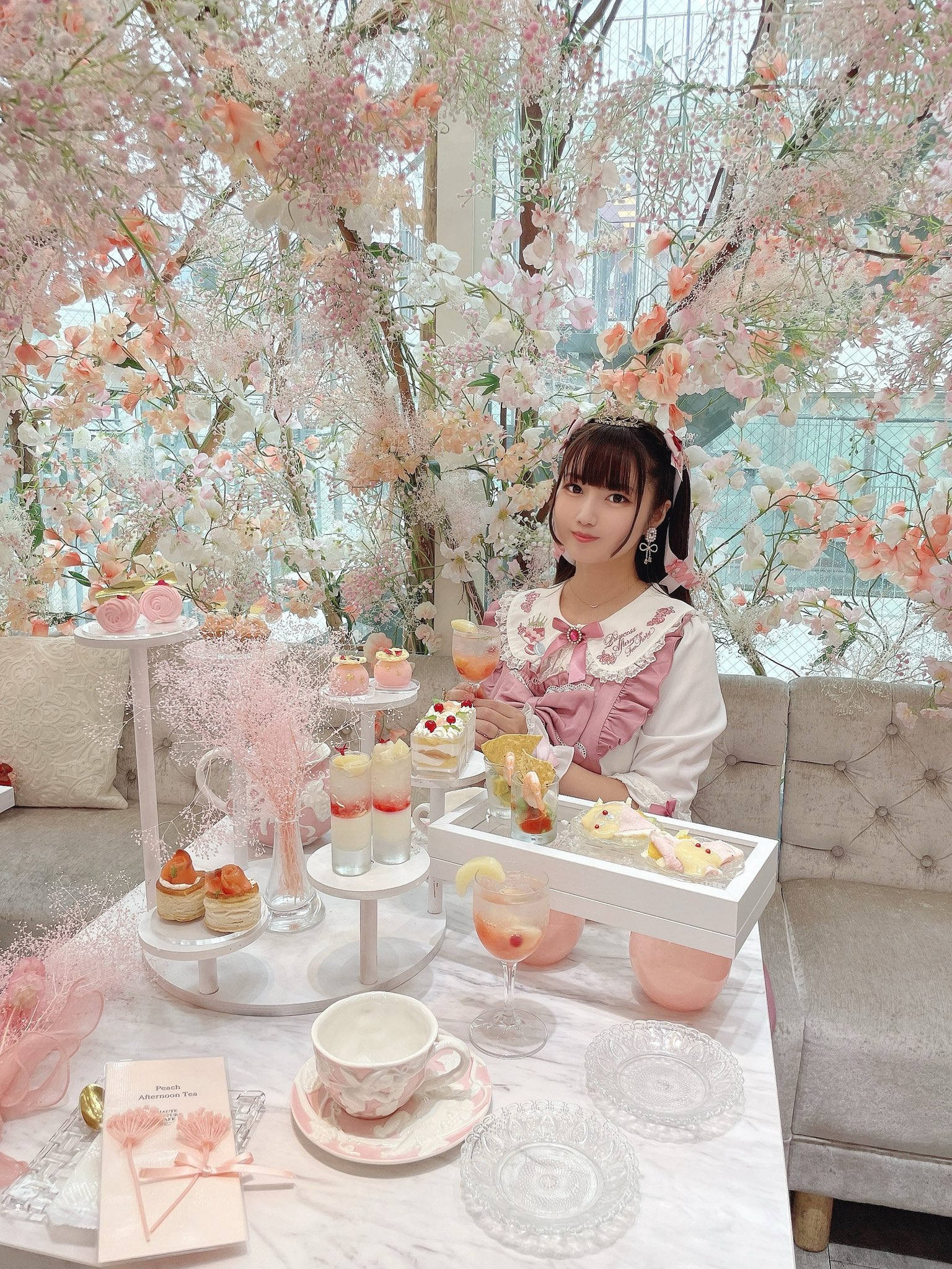 アマベル プリンセスアフタヌーンティーパーティー ピンク