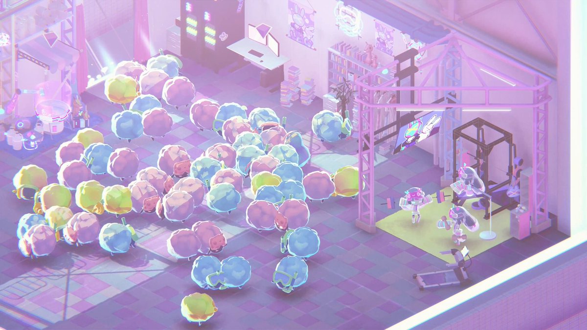 mememe_neteitai's tweet image. 【#BitSummit 最終日】
指数関数的にかわいいヒツジ運びゲームです
試遊も2台に増やしたので、ぜひ遊びにきてください
🗓️ 7月18日〜7月20日@京都みやこめっせ
📷 SV-05(iGiブース)