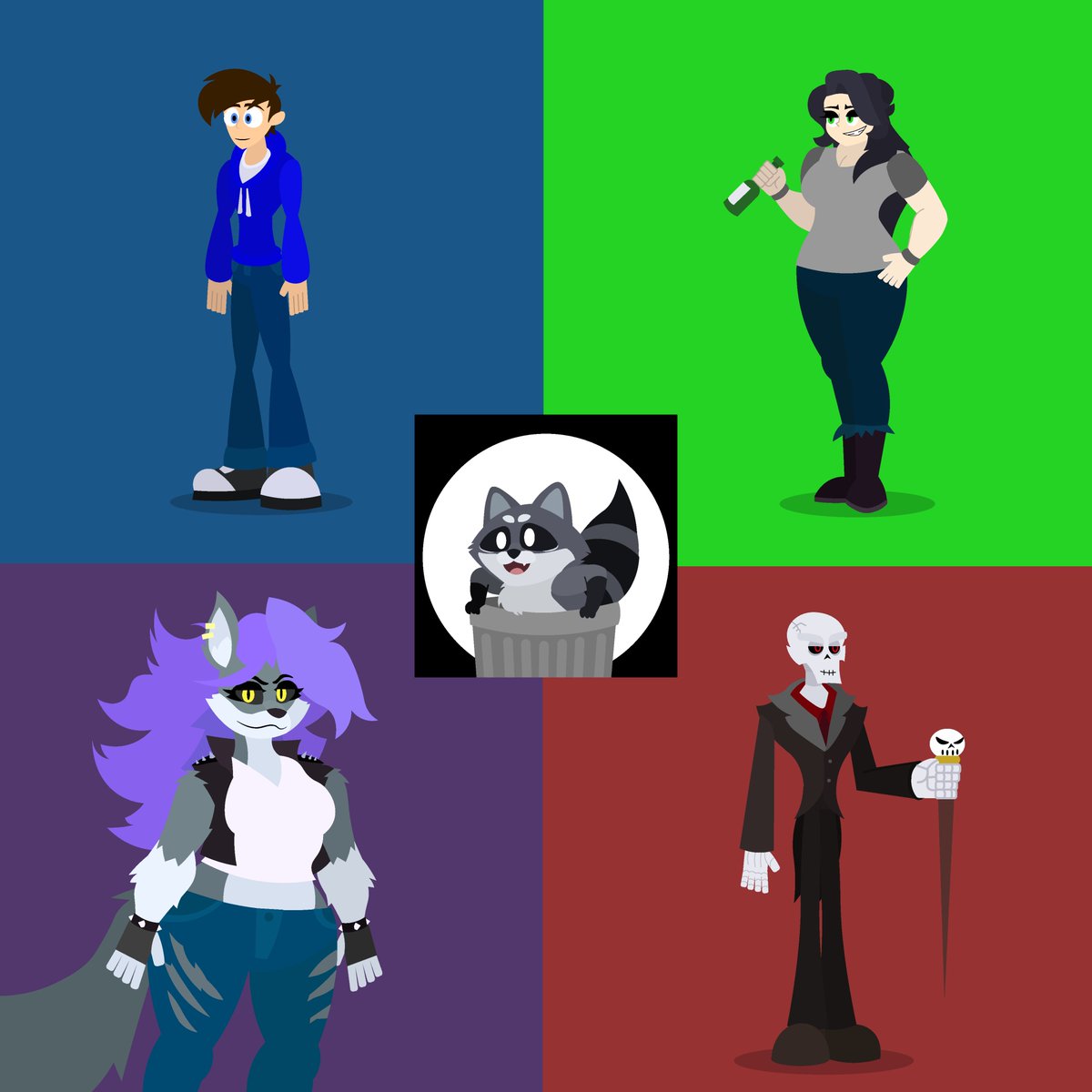 LevitationStud1's tweet image. Here's my birthday gift of fanart of "@MadTownshow" for you, @RacoonAnimator.
And also happy birthday!!! 🎉🎂🍰🥳🎊🎁🎈🧁