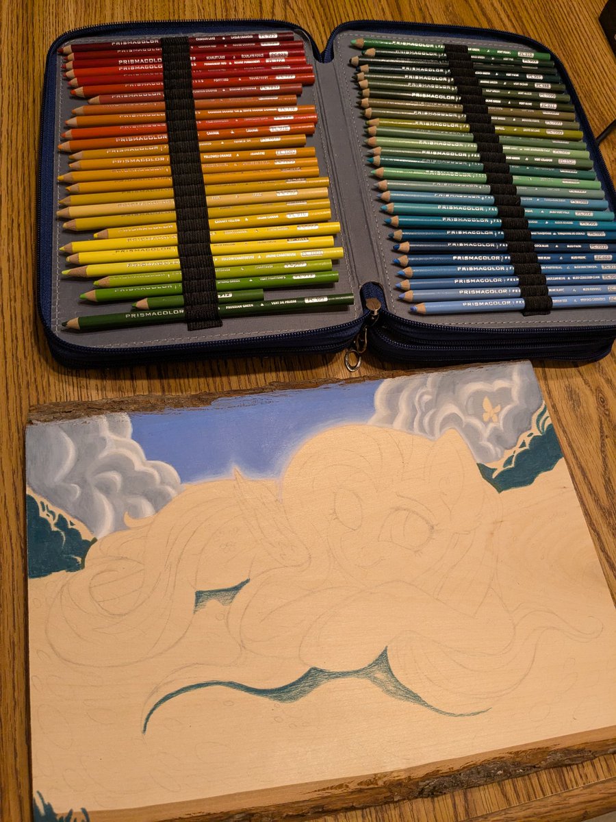I'm the type of wife that sets up an art studio on the table to so I can listen to you talk about what you did on that Minecraft server, hear you geek out over a new music album, tell you about how your shave looks or assure you that you didn't mess everything up. ❤️