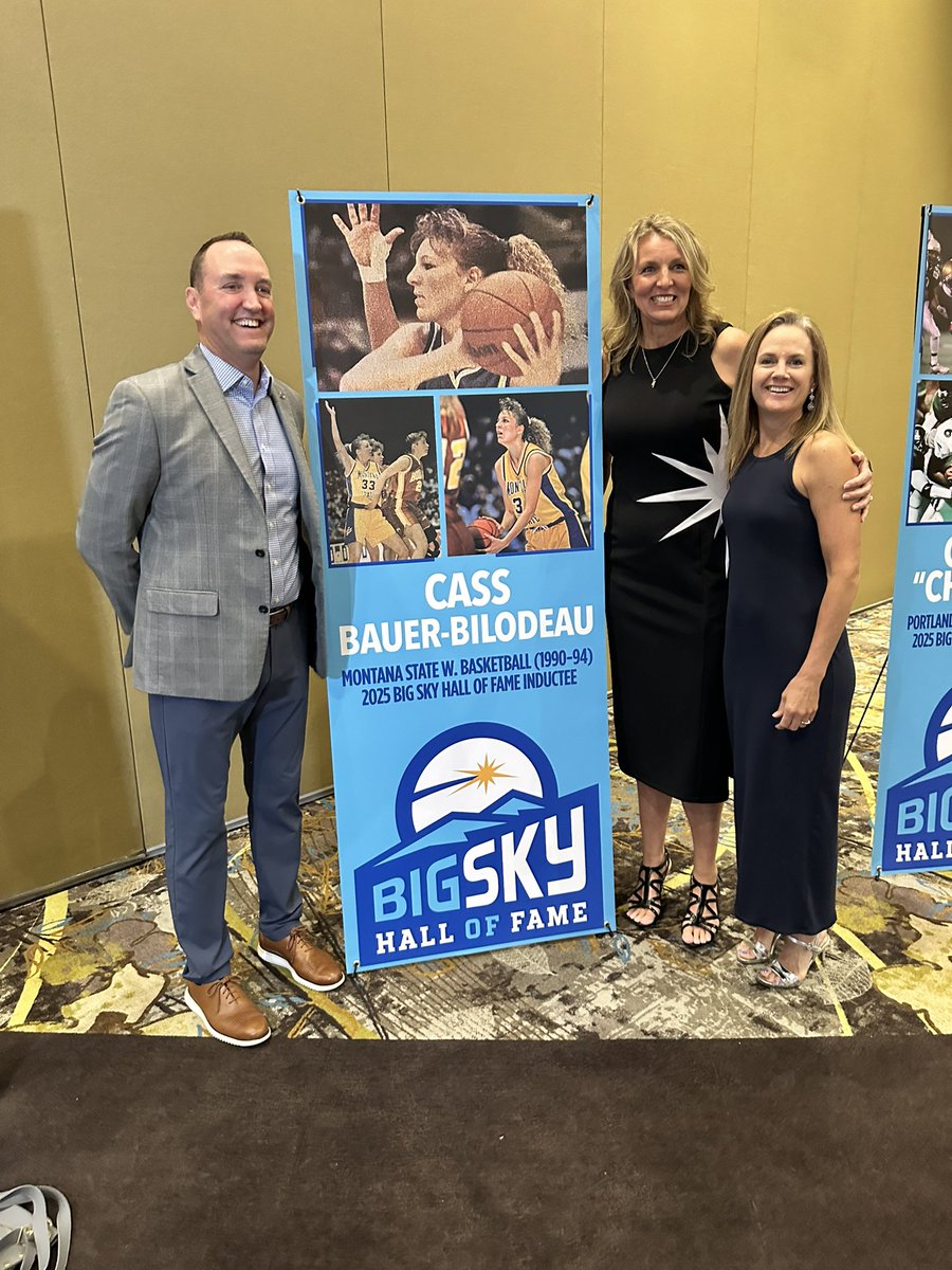 AustinParrTV's tweet image. We made it! #BigSkyFB Kickoff from Spokane! 

The Big Sky Conference Hall of Fame banquet kicks off tonight, honoring 9 athletes and 1 athletic trainer. 

Cass Bauer-Bilodeau from Montana State and Tim Hauck from Montana are the Treasure State HOF representatives.