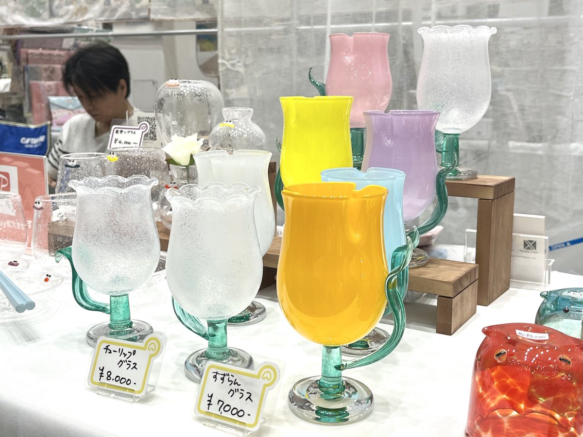 glass_ttmn's tweet image. 2日目です‼️🌷ゆっくりお選びいただけます❣️
お待ちしてます☺️
#HMJ #handmadeinjapanfes #HMJ2025