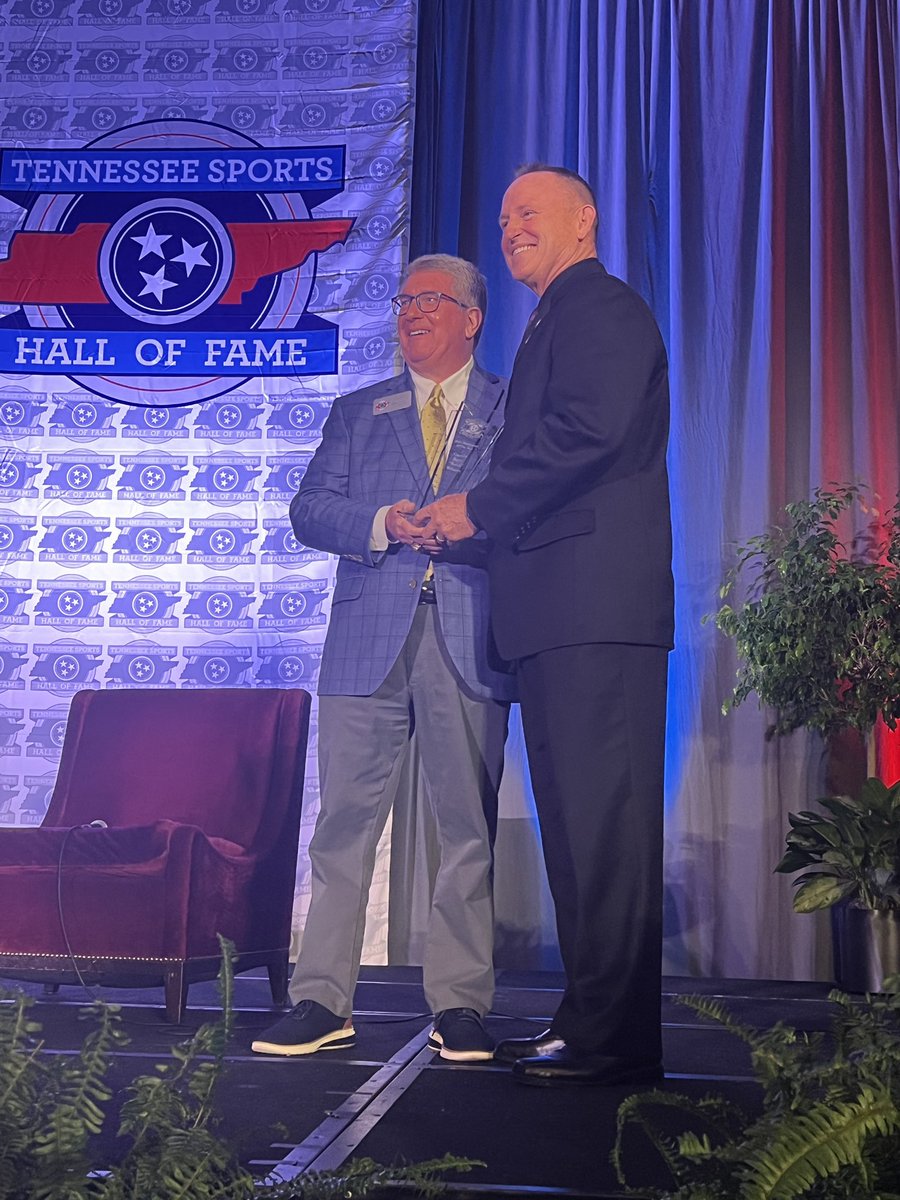 theTSHF's tweet image. A true man of honor! Congratulations Captain Barry “Butch” Wilmore, Tennessean of Year! #tshf2025 @astro_wilmore