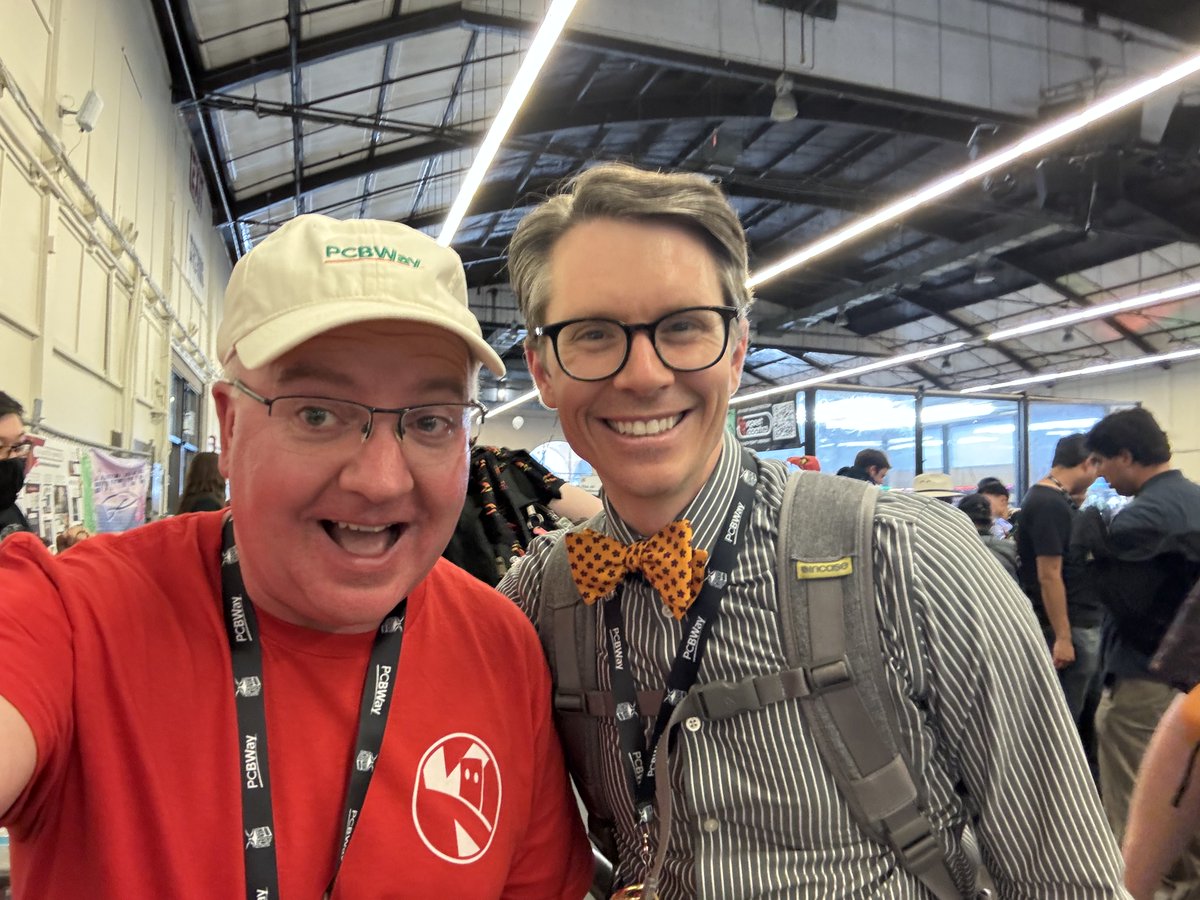 kevsmac's tweet image. Such a treat meeting Shawn IRL ⁦@ShawnHymel⁩