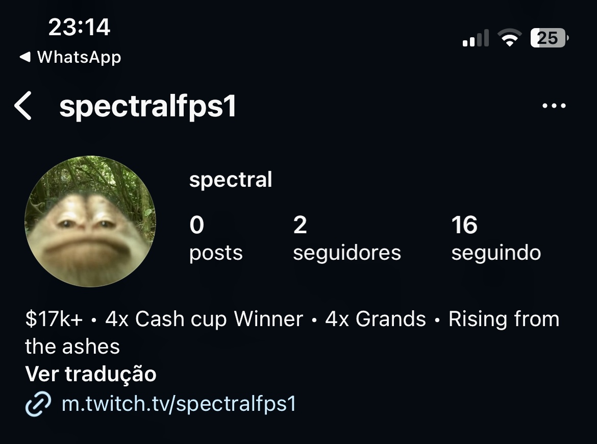 slk os cara ta rato memo fizeram ate fake meu KKKKKK