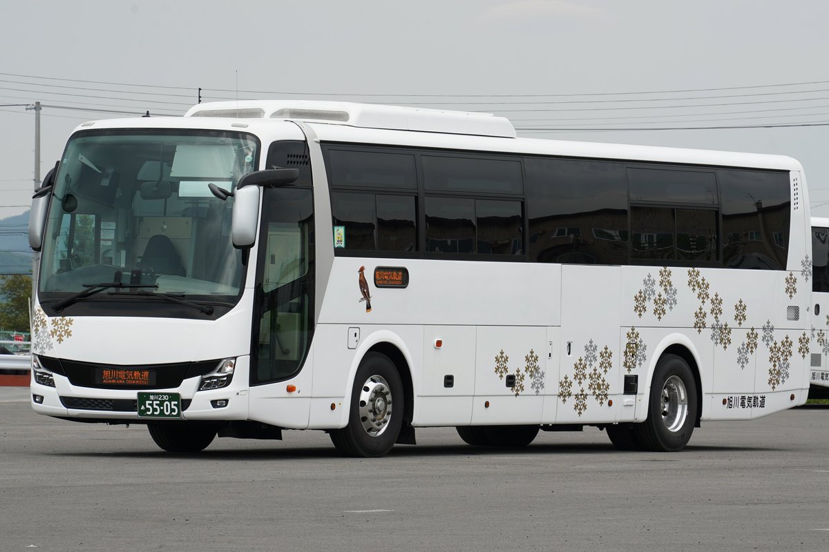 旭川電気軌道　ダイキャスト　(アドゥイング製) 旭川電気軌道 日野ブルーリボン アドウィング社（レジン製