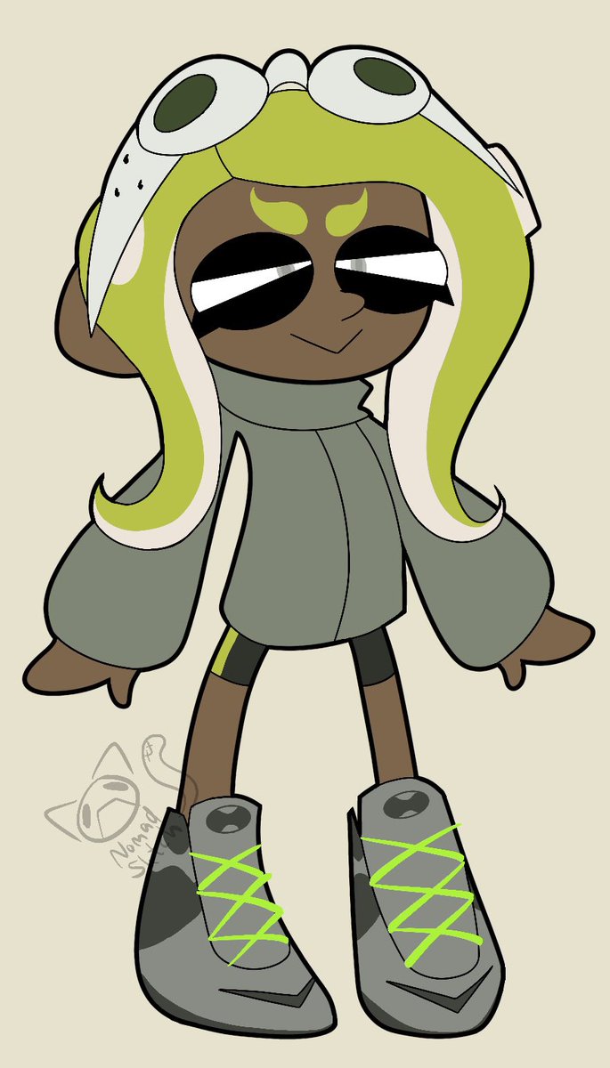 nomadsktch's tweet image. Woah a gremlin
Oc is a friend's ofc
#upa #upastyle #splatoon #christianartist #procreateapp
