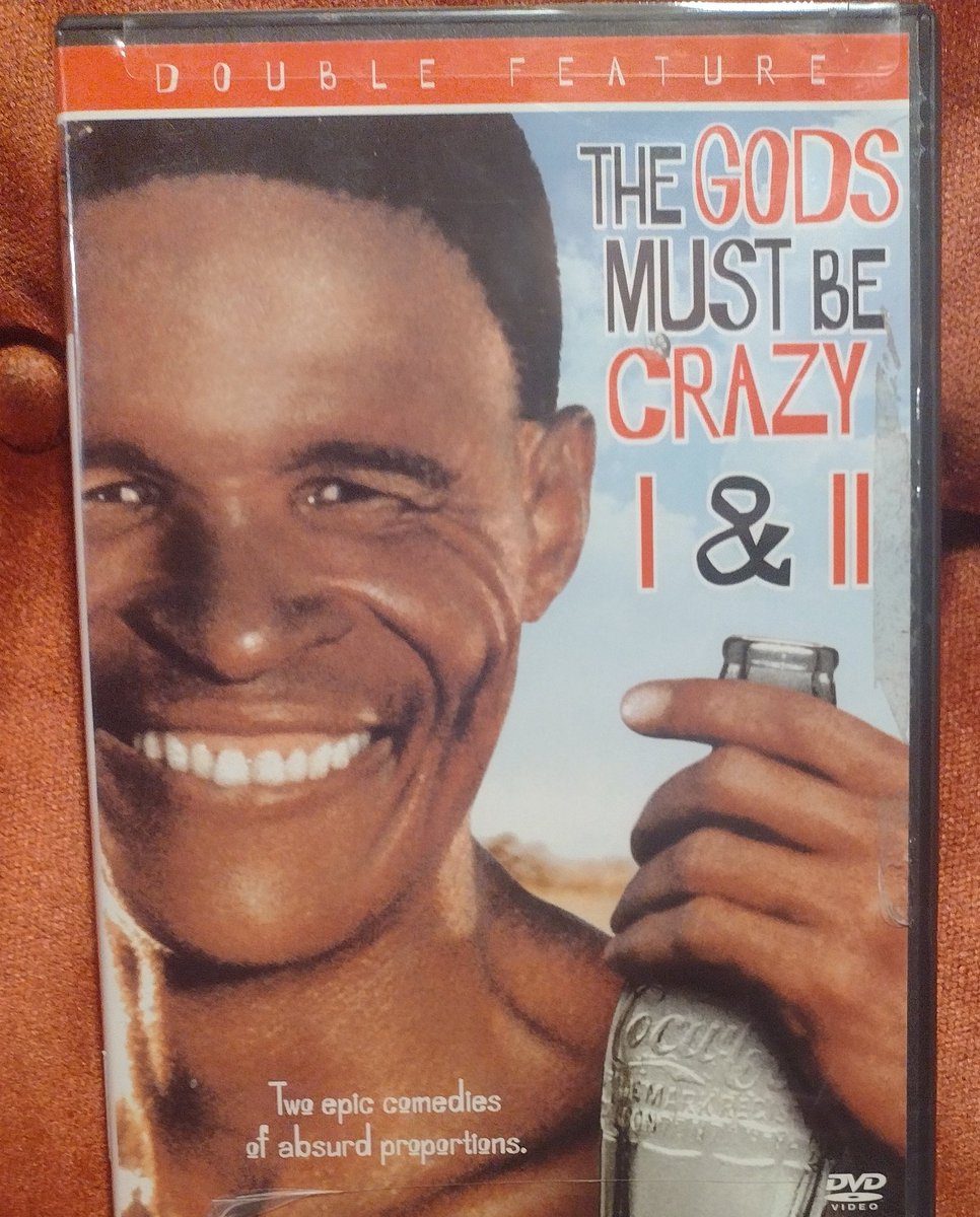 There's few things in life that make me happier than a funny movie with a big heart, so when I tell you how happy I am to have THE GODS MUST BE CRAZY II as a physical copy, just know that I almost cried when I took it off the thrift store shelf, I love it SO MUCH!!