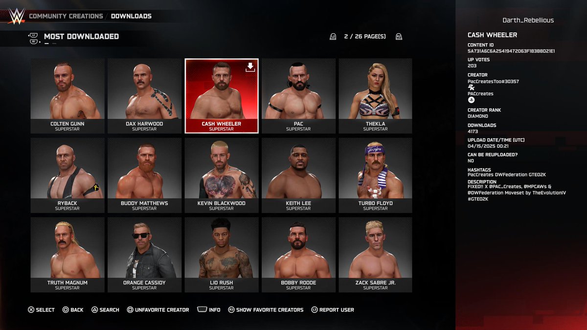 JRebellious2018's tweet image. Thanks to them fine folk over at @GTEO2K my NXT Heat show is gonna have a vast roster fory universe mode series in #WWE2K25 @WWEgames