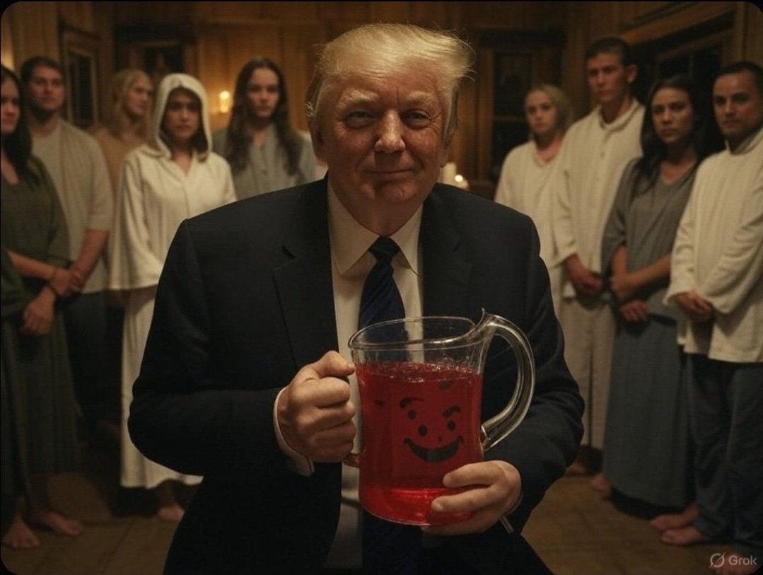 Red_Pill_US's tweet image. So, they couldn’t arrest Epstein’s clients, but they expect you to believe they’ll arrest Barack Obama?
If you buy that, I’ve got some Kool-Aid to sell you.