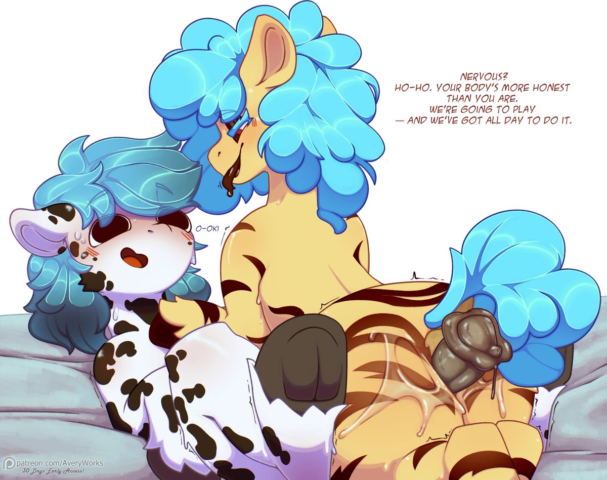 Buddy is ready to be milked! 💦