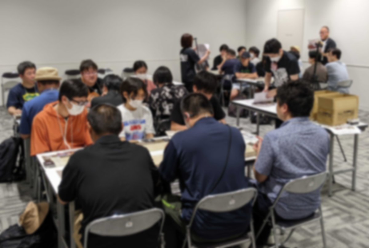 FFTCG_SQEX's tweet image. 『#FFTCG マジック:ザ・ギャザリング × ファイナルファンタジー コラボレーション記念トーナメント』の横浜会場がオープンしています🎉
1⃣4⃣8⃣名にご参加いただいたトーナメントと、初めて『FFTCG』に触れる方に向けた体験会で、今日は1日 #MTGxFINALFANTASY をお祝いしましょう㊗️