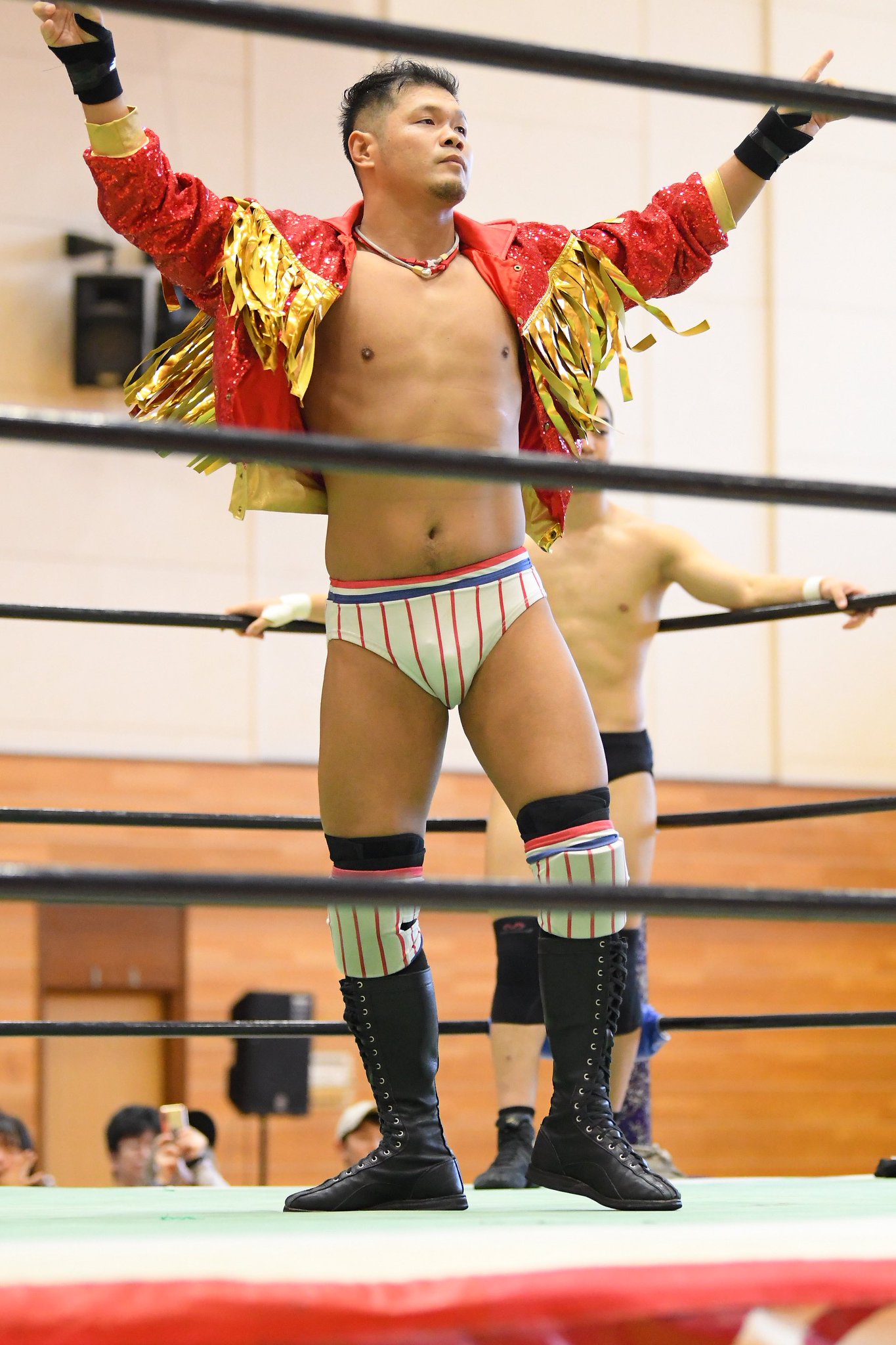 みちのくプロレス 日向寺塁選手 コスチューム みちプロ みちのくプロレス 日向寺塁選手 コスチューム みちプロ
