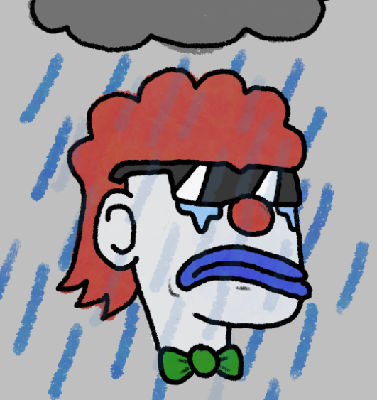 #DoorsDevlog behold: the room layout i made that unintentionally kinda looks like a sad redneck clown in the rain