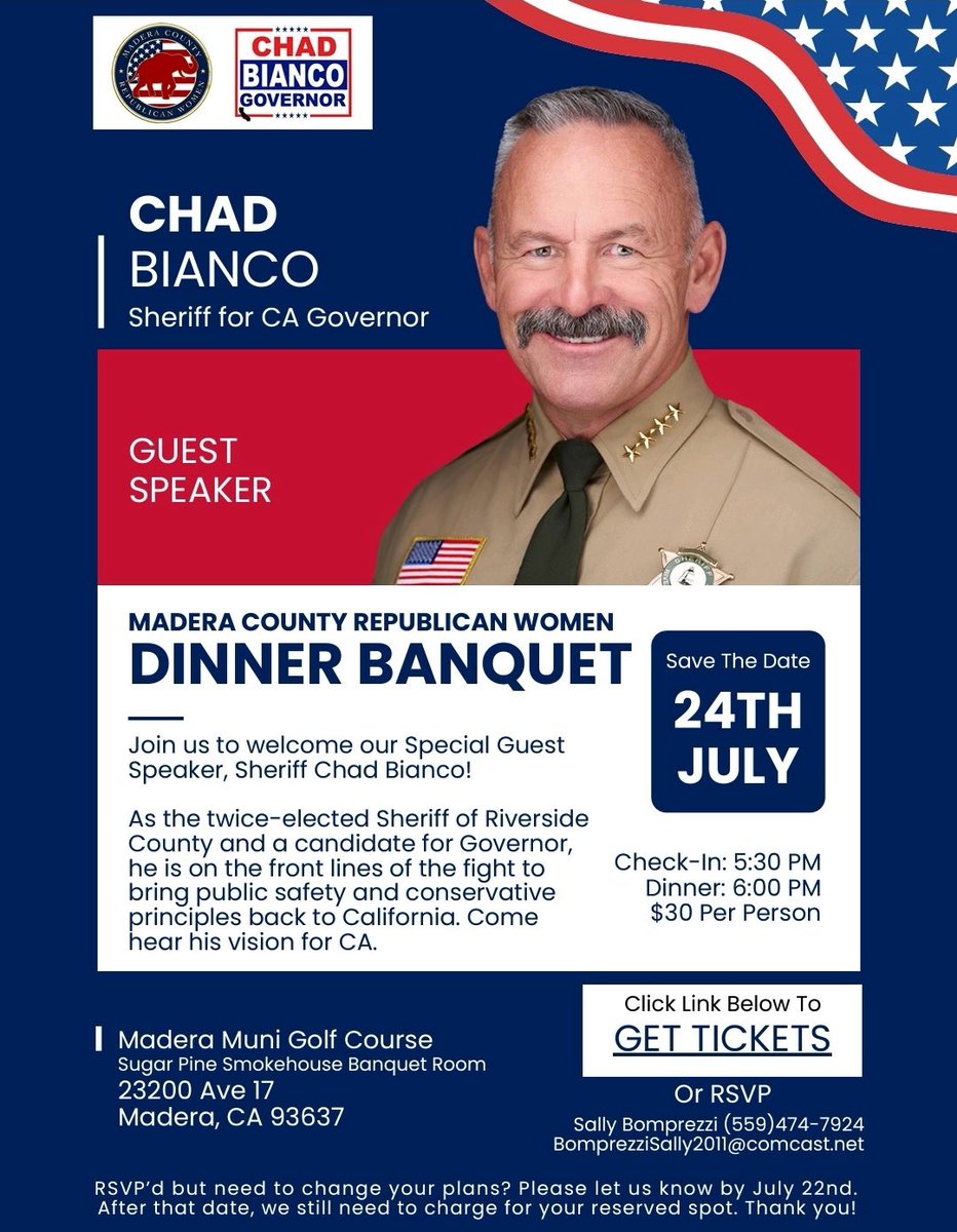 MollyAn96464648's tweet image. This is not an endorsement! Get to know the candidate. events.maderacountyrepublicanwomen.com/tickets @Cartel_Cal @houmanhemmati @DavidJHarrisJr @catturd2 @carldemaio