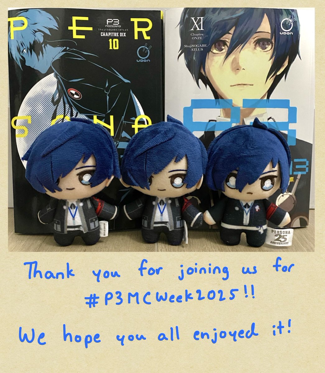 P3MCWeek's tweet photo. And with the end of Day 7 comes the end of #P3MCWeek2025. 

Thank you to everyone who participated and shared all your wonderful works for our beloved MC 💙 It was a joy hosting the week! https://t.co/TWBaaYePDa