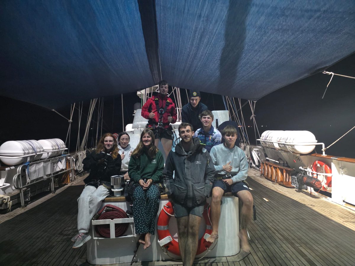 YoungEndeavour1's tweet image. ⚓Captain's Log V12/25 - Day 06
The day started with shorter anchor watches over night and through the silent hours of the morning. We were in smaller groups with a blend of one member from each watch...
Read more from the Captain's Log: youngendeavour.gov.au/the-voyage/cap…