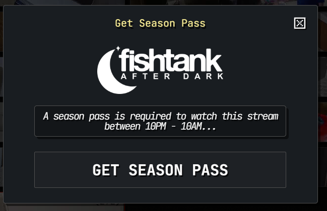 very arrogant of them to cancel s4 and still ask for more of my money
#fishtanklive #fishtankdotlive
