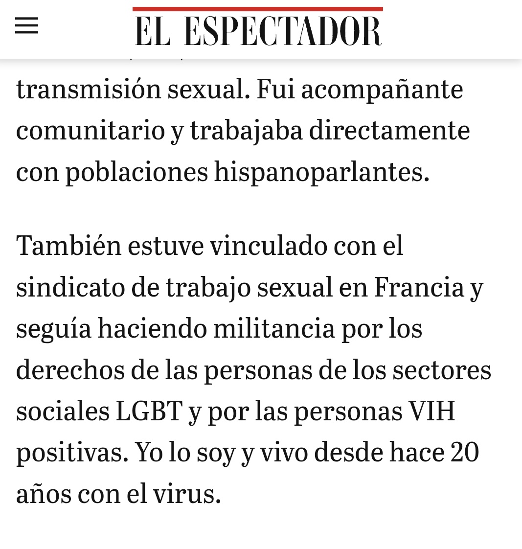 Una cosa es estar vinculado y otra fundar una organización. Pero acá es lo mismo.