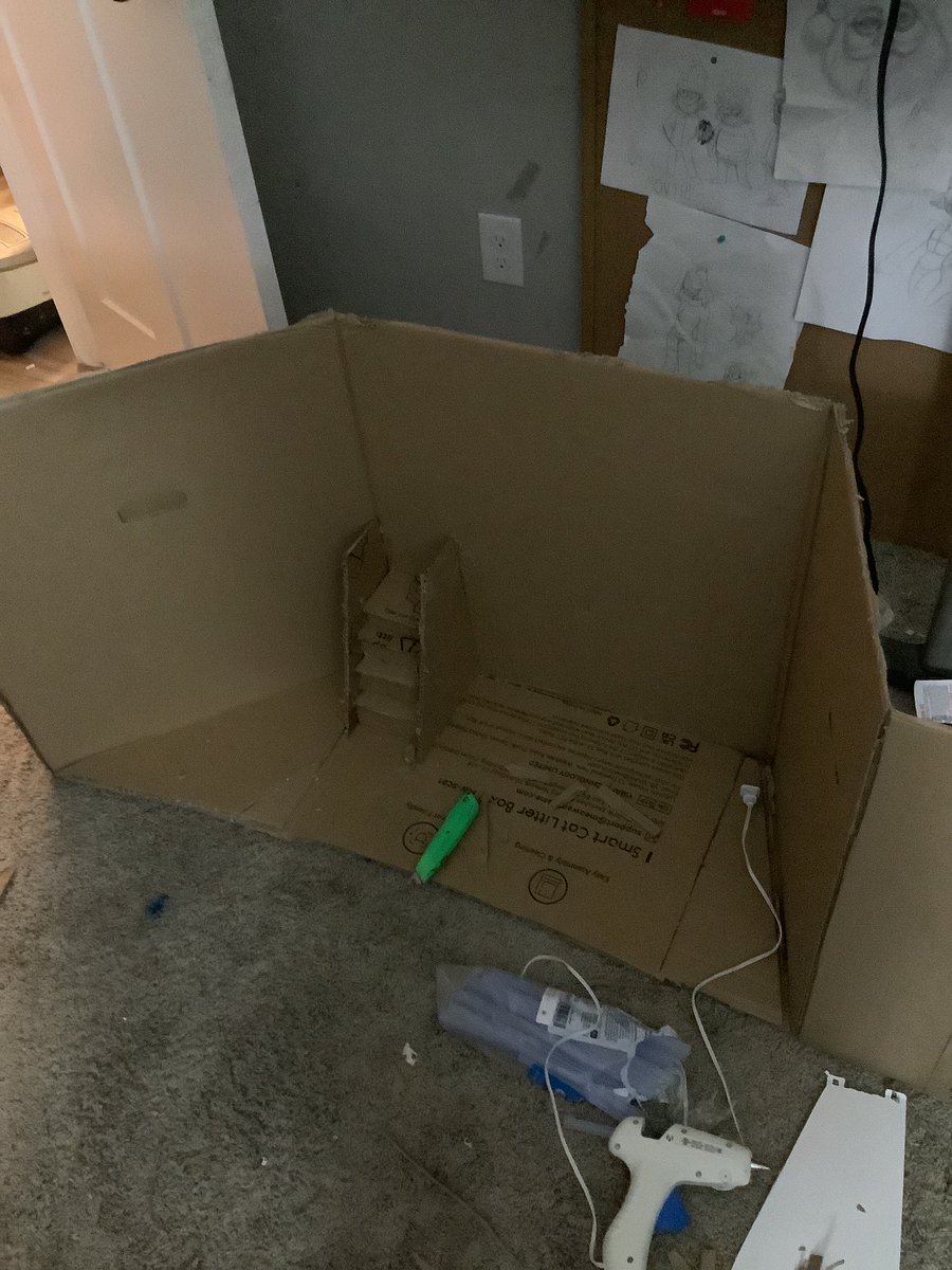 reddzii's tweet image. I know I said I’ll post more art on 🦋 but I wanted to show y’all my #HazbinHotel replica so far!