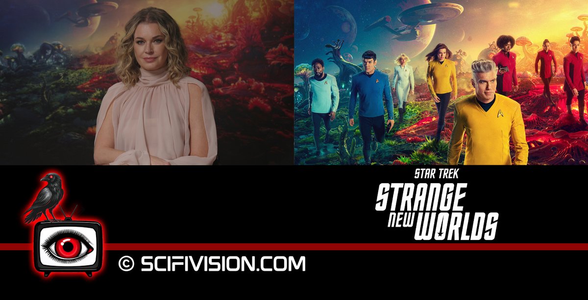 scifivision's tweet photo. ICYMI check out our 1st interview for #StarTrekStrangeNewWorlds by @ChristianeElin 

Rebecca Romijn Shares a Glimpse into her Character, Una Chin-Riley, on Season 3 of Star Trek: Strange New Worlds

https://t.co/9unv1vJEF0

@RebeccaRomijn @StarTrek @StarTrekOnPPlus @paramountplus https://t.co/DtPt9u19Je