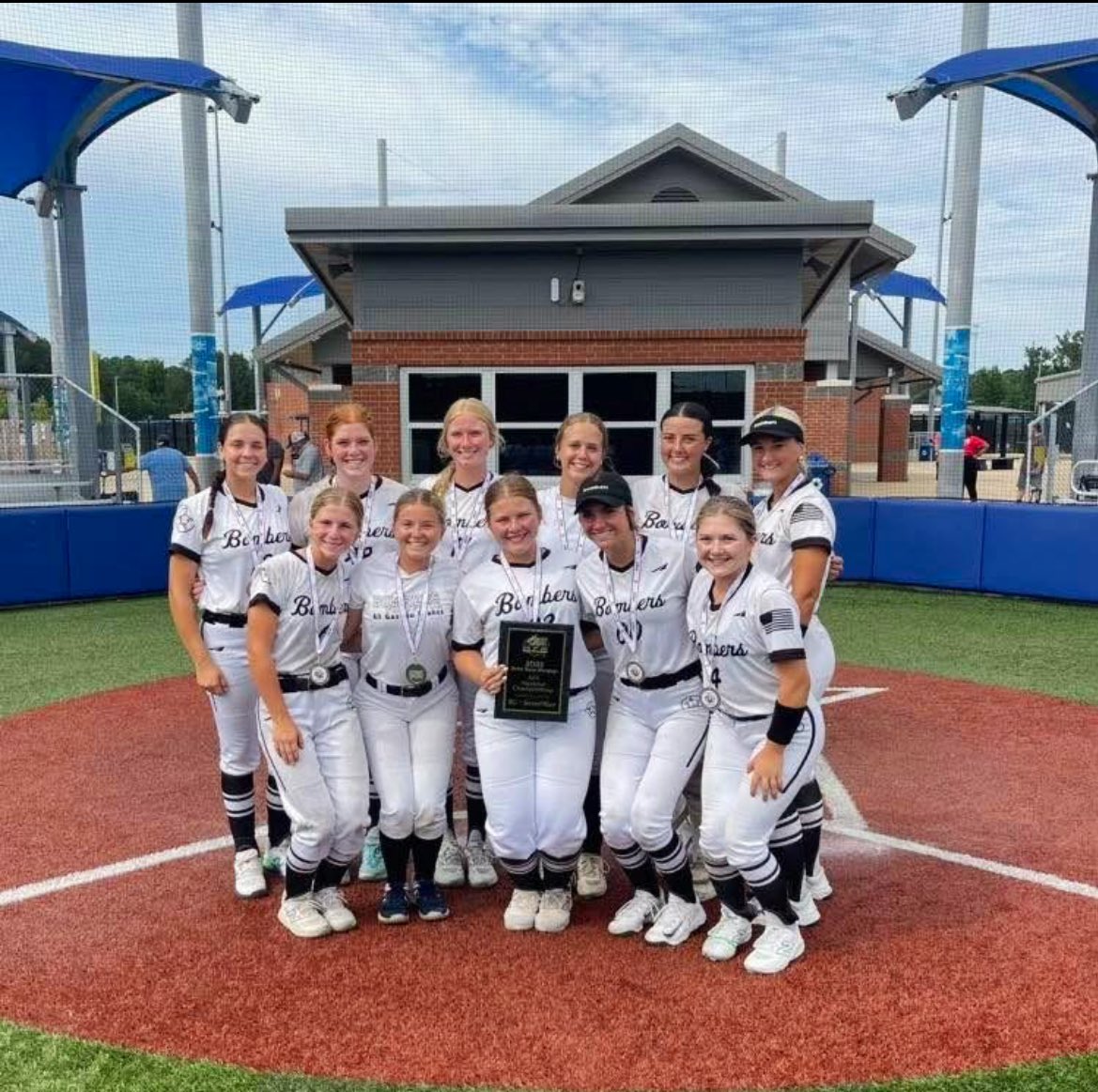 We competed at the NFA championship in Ruston, La this past weekend. Even though we had to play 10 games (each being 7 innings long) in the Louisiana heat we competed and were able to place 2nd. We’re on the road to Chattanooga, Tennessee to finish up our final tournament!!