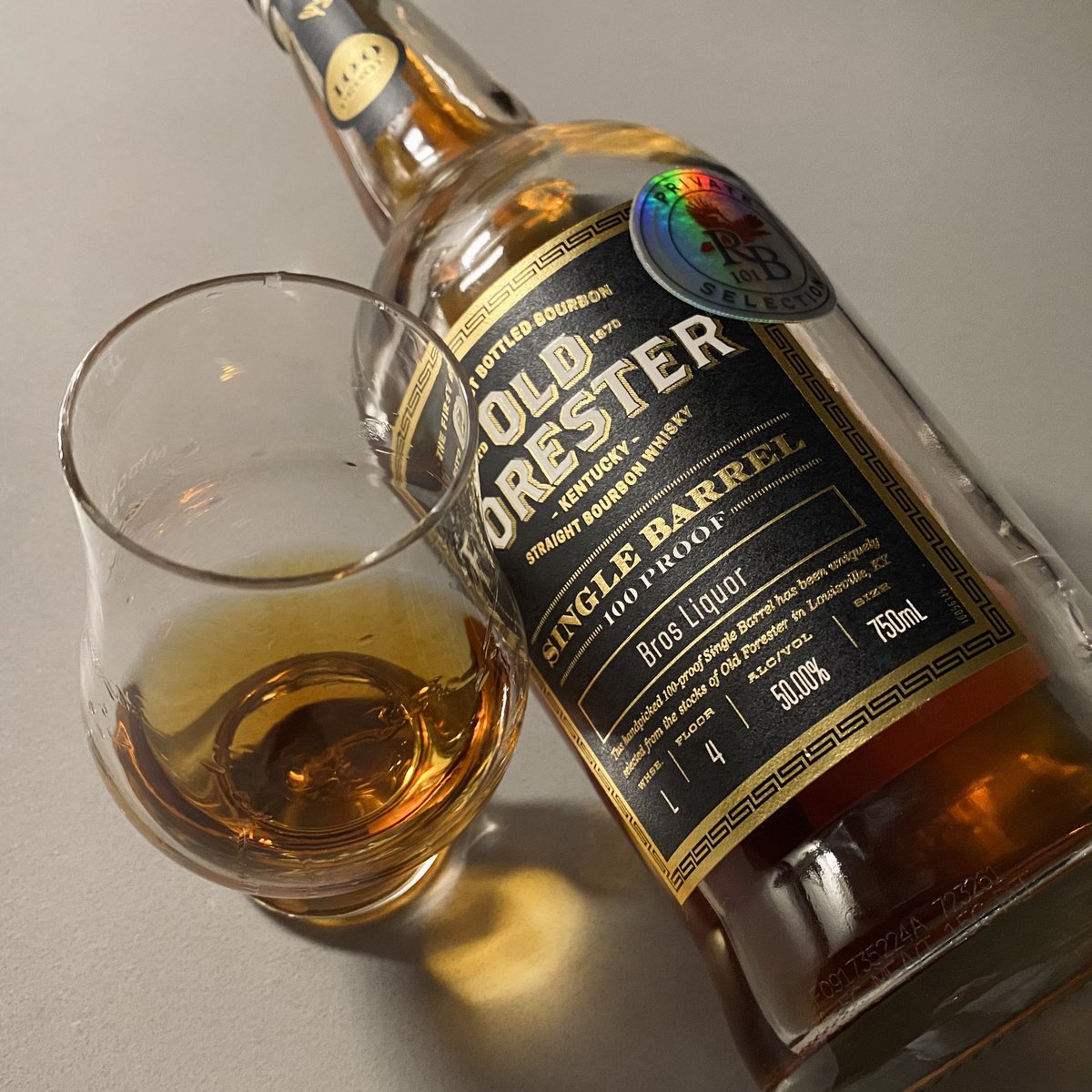 Going with a little Old Fo to kick off the night. 🥃