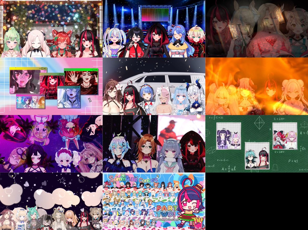 aura_virus_2's tweet image. The recording of #SummAura2025 part 2 is up for all songs!
Thank you @/balss for providing the recording and @/Generic__Two for uploading Hare Hare Yukai.
Playlist link in reply (or just check my YT channel, Auwi the Virus)