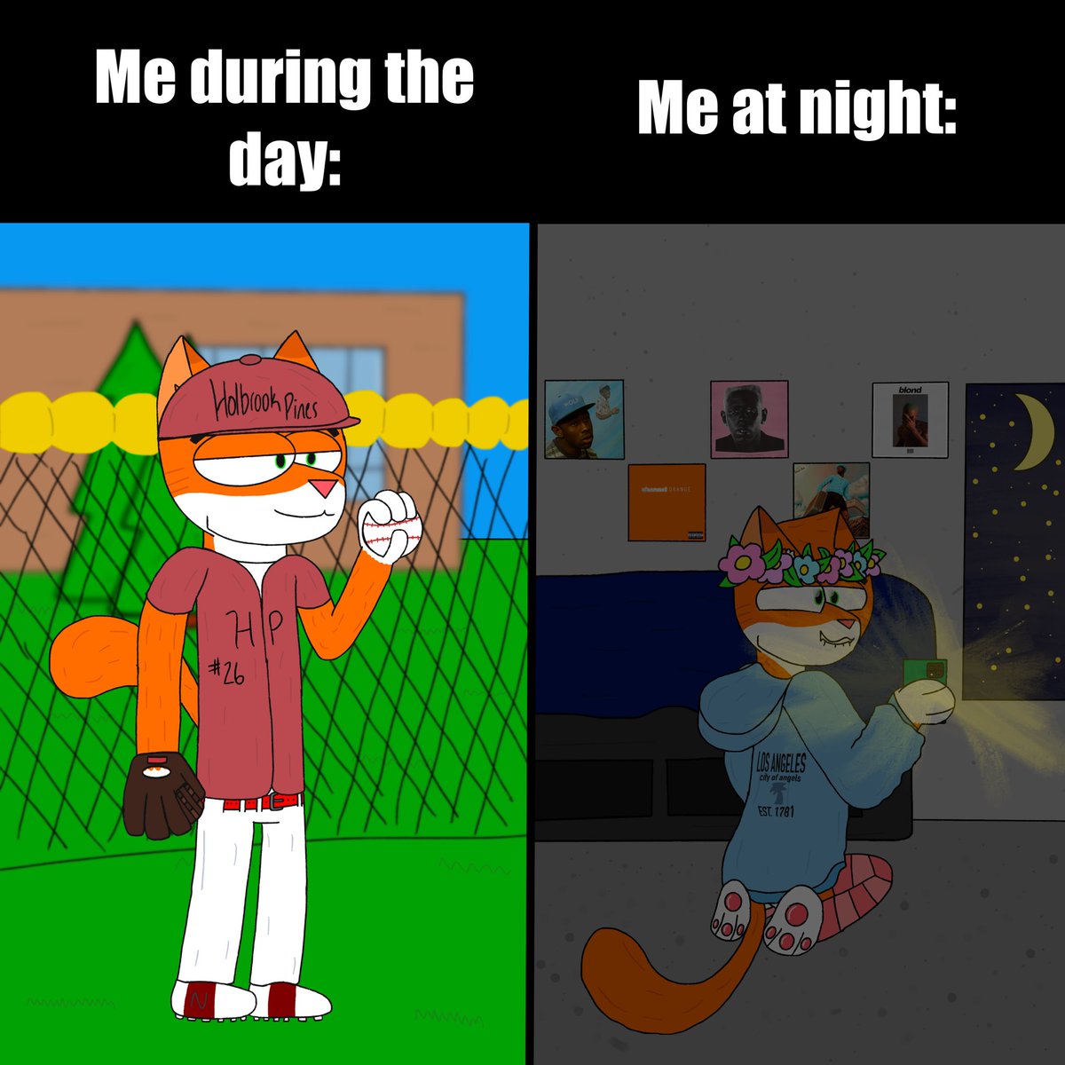 GuestyIsAWeirdo's tweet image. two different personalities at two different times lmao
#furry #oc #comics
