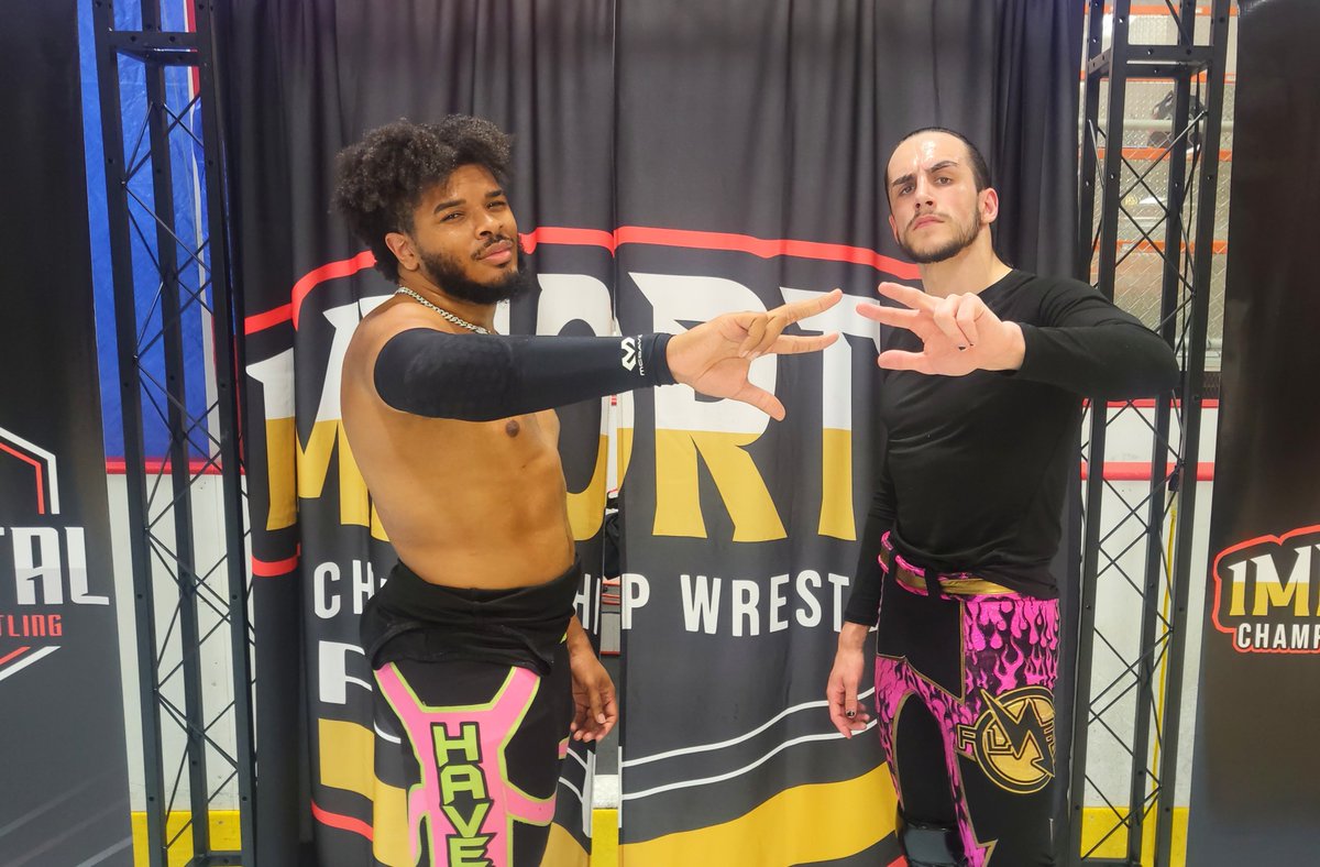 𝐃𝐮𝐬𝐭𝐢𝐧 '𝐅𝐥𝐚𝐬𝐡' 𝐖𝐚𝐥𝐥𝐞𝐫 (@itsdustinwaller) on Twitter photo Match #617
The pairing you never knew you needed until now...
✅️ <a href="/ImmortalCW/">Immortal Championship Wrestling</a> Debut Match #617
The pairing you never knew you needed until now...
✅️ <a href="/ImmortalCW/">Immortal Championship Wrestling</a> Debut