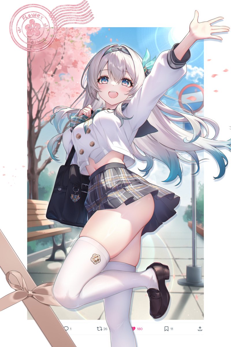 I forgot to draw the other part of the hairband.😭