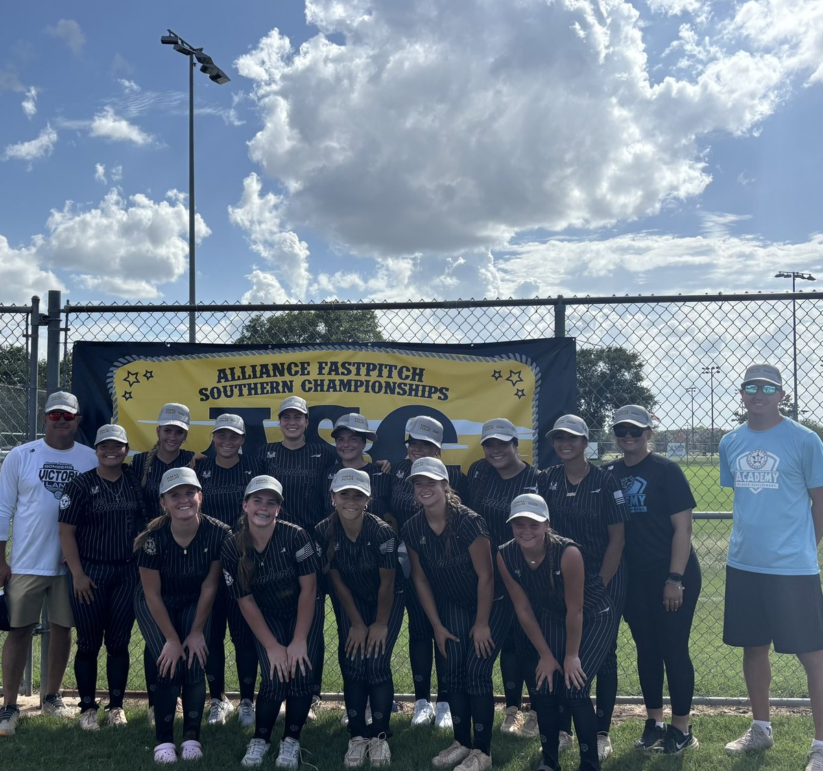 Bombers 16u HTX LS/18u LS AFCS Qualified (@deeshtx18u) on Twitter photo Final Four
Alliance Southern Championship
Finish it off tomorrow!!
Veterans Park
Field 3, 11am
College Station, TX
<a href="/GrahmannMichael/">Michael Grahmann</a>
<a href="/HalataBrian/">Brian Halata</a>
<a href="/baylee__hebert/">Baylee Hebert</a>
<a href="/KDworsky27204/">Kevin Dworsky</a> Final Four
Alliance Southern Championship
Finish it off tomorrow!!
Veterans Park
Field 3, 11am
College Station, TX
<a href="/GrahmannMichael/">Michael Grahmann</a>
<a href="/HalataBrian/">Brian Halata</a>
<a href="/baylee__hebert/">Baylee Hebert</a>
<a href="/KDworsky27204/">Kevin Dworsky</a>