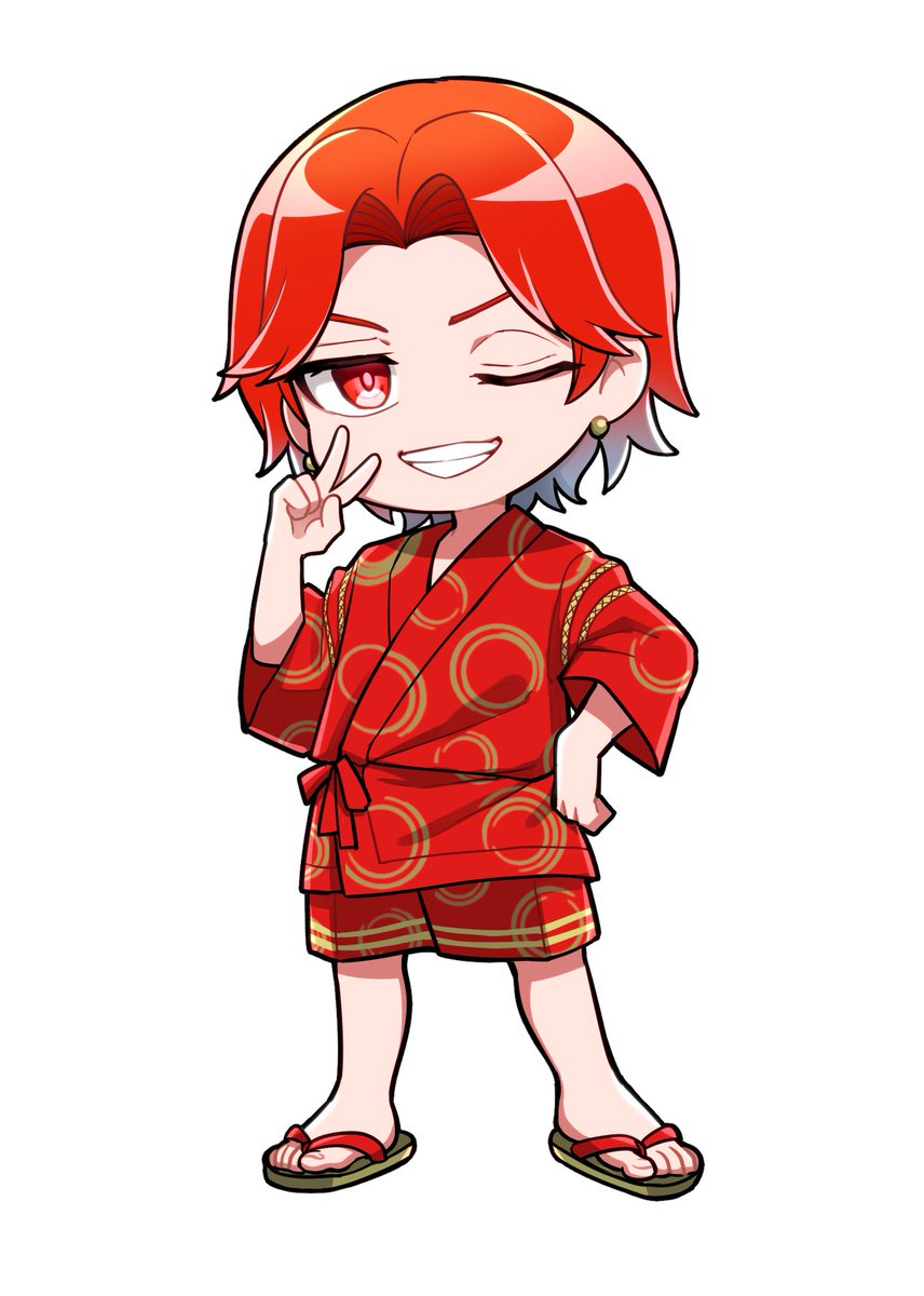 yuguro1's tweet image. レッド夏祭り