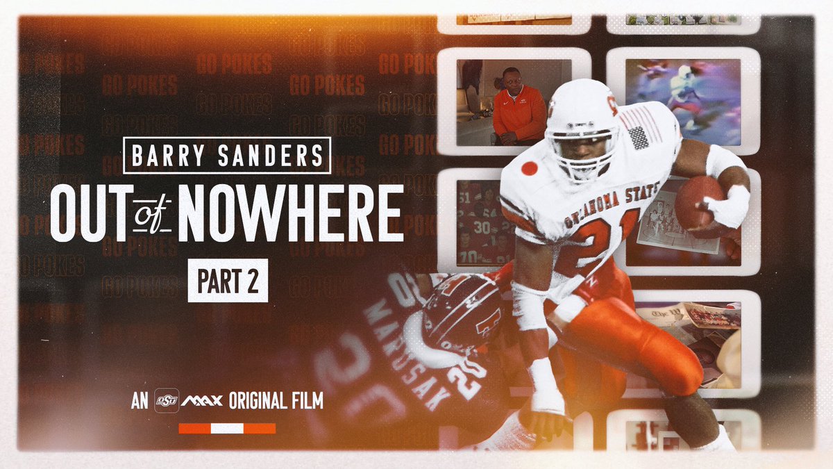 JasonCarroll21's tweet image. What an honor it was to tell Barry’s story and to win an Emmy with my guy @JoshuaRCleary Thanks to @BarrySanders and his family and friends for making this happen and the rest of the team behind the scenes. Check out the documentary series on OSU Max. #HeartlandEmmys