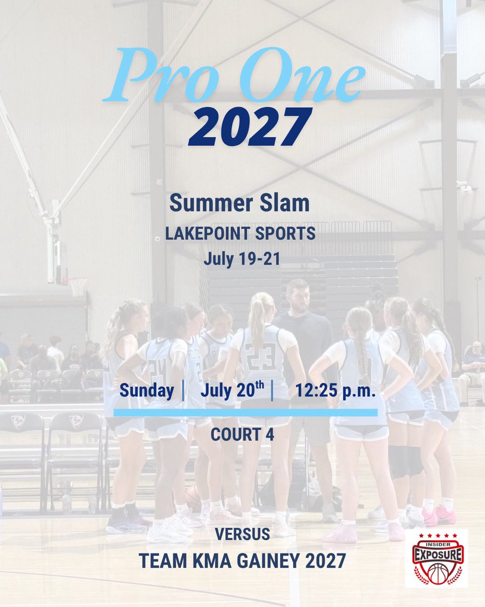 Briley Caldwell (@bcaldwell_14) on Twitter photo Great start today <a href="/InsiderExposure/">InsiderExposure</a> ATL Summer Slam! <a href="/Pro1GirlsBball/">Pro One Basketball Club_ Girls</a> played some great team ball! I was excited to receive player of the game with 18 pts, 3 rebounds 1 assist and 1 block. Come check us out tomorrow at 12:25, court 4! Great start today <a href="/InsiderExposure/">InsiderExposure</a> ATL Summer Slam! <a href="/Pro1GirlsBball/">Pro One Basketball Club_ Girls</a> played some great team ball! I was excited to receive player of the game with 18 pts, 3 rebounds 1 assist and 1 block. Come check us out tomorrow at 12:25, court 4!